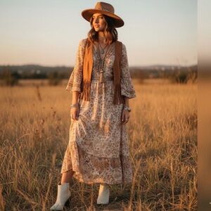 MIA 1976 Python Ankle Boots, Women's Size 8   Ivory Cowboy Boots NEW NEVER WORN